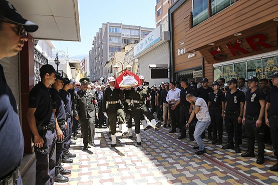 Şehit Piyade Er Sevinç son yolculuğuna uğurlandı